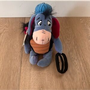 Disney Store Collection Catcher Eeyore 8" Stuffed Plush Toy 1999 NWT Vtg‎